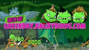 I Green Day incontrano gli Angry Birds [VIDEO]