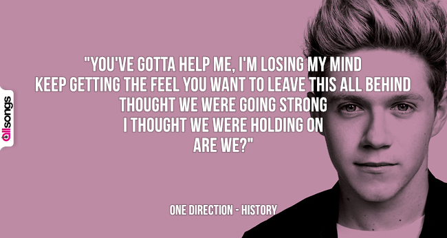 One Direction: le migliori frasi delle canzoni