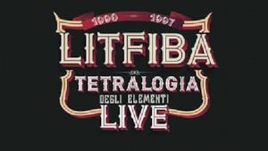 Manifesto Tetralogia degli Elementi live dei Litfiba