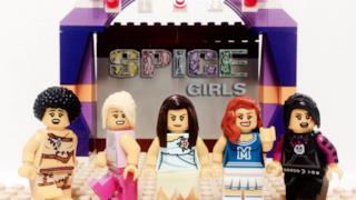 Le Spice Girls riprodotte con i Lego