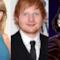 Taylor Swift, Ed Sheeran e The Weeknd