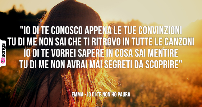 Emma: le migliori frasi delle canzoni