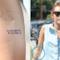 Tatuaggio numero romano di Miley Cyrus
