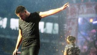 Liam Payne al concerto di Torino dei One Direction