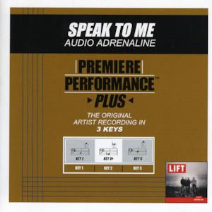 Premiere Performance Plus: Speak to Me - EP