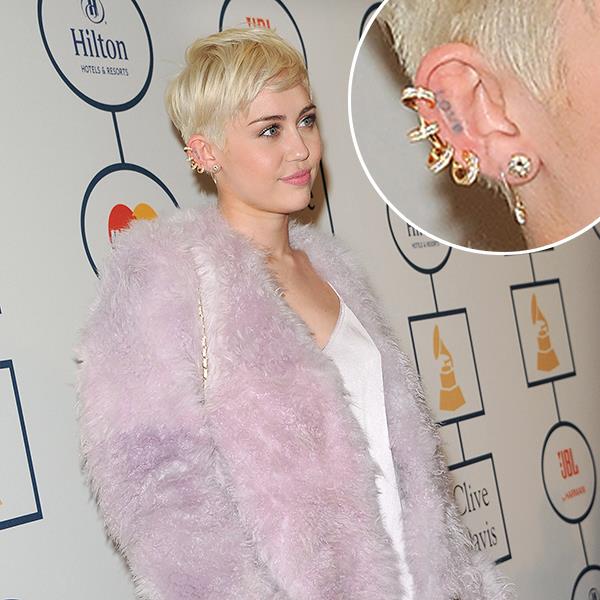 Tatuaggio scritta di Miley Cyrus