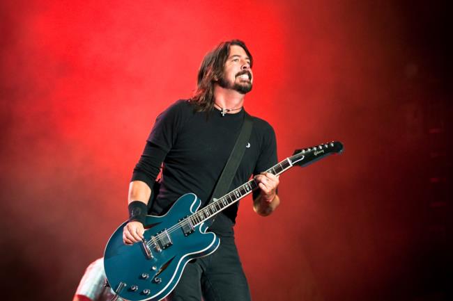 Dave Grohl, frontman dei Foo Fighters