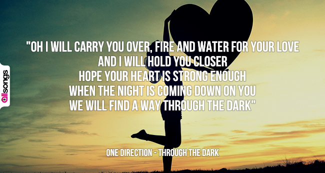 One Direction: le migliori frasi delle canzoni