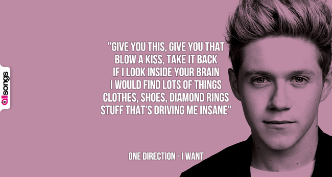One Direction: le migliori frasi delle canzoni