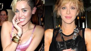 Courtney Love e Miley Cyrus