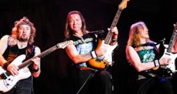 Smith, Murray e Gers degli Iron Maiden