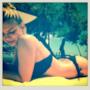 Emma Marrone in bikini nero: vacanza 2013 a Formentera