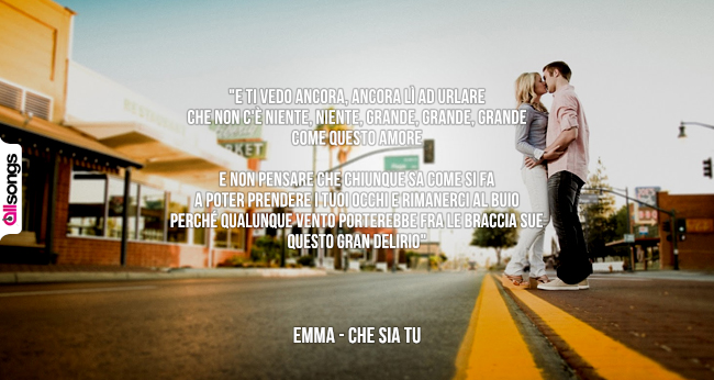 Emma: le migliori frasi delle canzoni