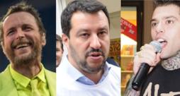 Jovanotti, Matteo Salvini e Fedez