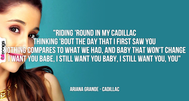 Ariana Grande: le migliori frasi delle canzoni