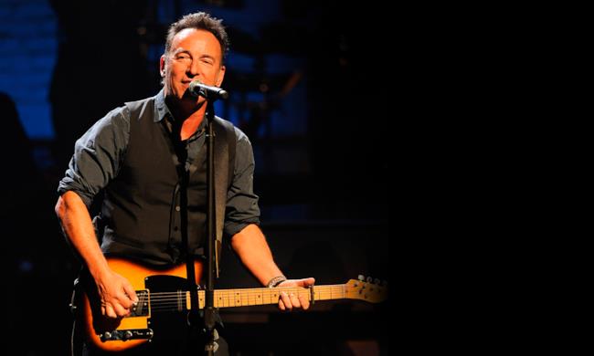 Bruce Springsteen dal vivo