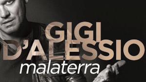 Gigi D'Alessio sulla copertina del nuovo album Malaterra