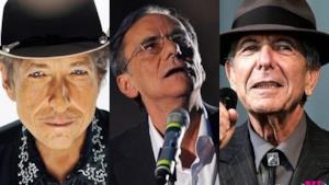 Nobel Letteratura 2013: candidati Roberto Vecchioni, Bob Dylan e Leonard Cohen?