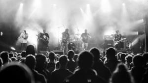 Gli Asian Dub Foundation in concerto