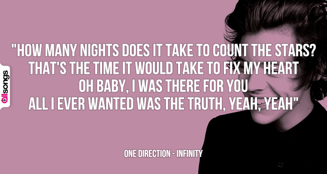 One Direction: le migliori frasi delle canzoni