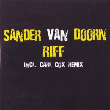 Riff (Carl Cox Global Remix) - Single
