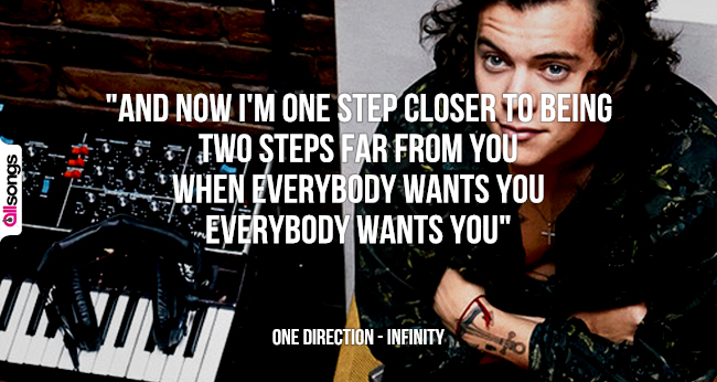One Direction: le migliori frasi delle canzoni