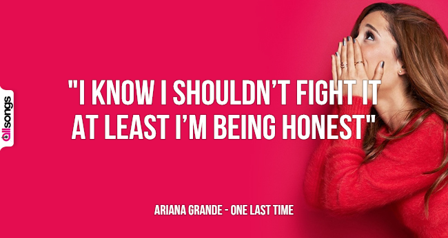 Ariana Grande: le migliori frasi delle canzoni