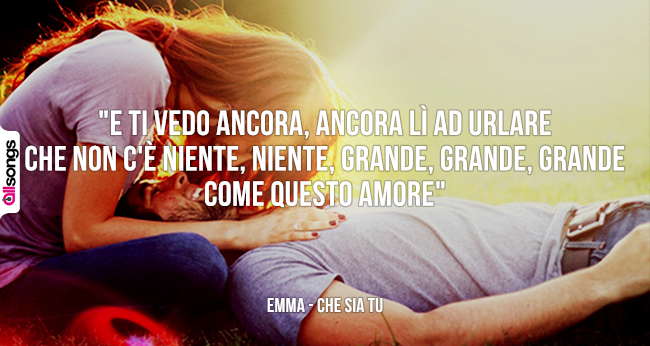 Emma: le migliori frasi delle canzoni