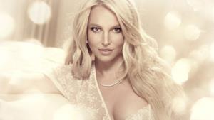Britney Speras in lingerie in una foto pubblicitaria