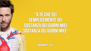 Jovanotti: le migliori frasi delle canzoni