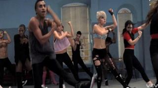 Lady Gaga 6 dancers in Marry the night video