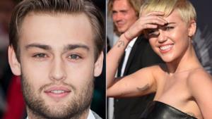 Miley Cyrus e l'attore inglese Douglas Booth