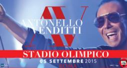 Locandina Antonello Venditti 5 settembre 2015 a Roma