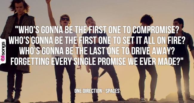 One Direction: le migliori frasi delle canzoni