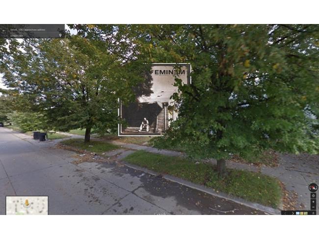 The Marshall Mathers LP in Street View