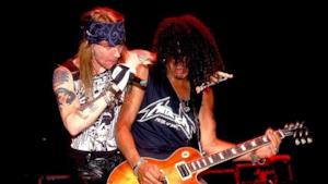 Axl e Slash dei Guns N’ Roses