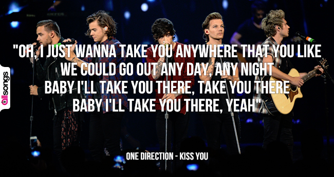 One Direction: le migliori frasi delle canzoni