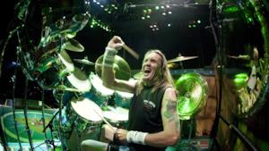 Il batterista degli Iron Maiden, Nicko McBrain