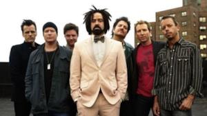 La band dei Counting Crows al completo