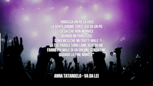 Anna Tatangelo: le migliori frasi dei testi delle canzoni