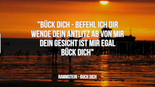 Rammstein: le migliori frasi dei testi delle canzoni