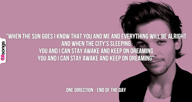 One Direction: le migliori frasi delle canzoni