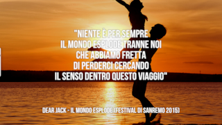 Dear Jack: le migliori frasi delle canzoni