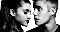 Ariana Grande e Justin Bieber.