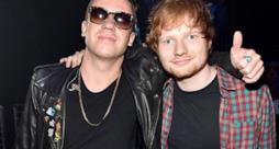 Il rapper americano Macklemore con Ed Sheeran