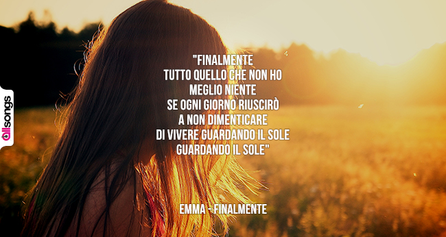 Emma: le migliori frasi delle canzoni