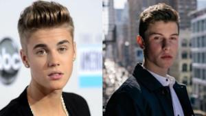 Justin Bieber e Shawn Mendes a confronto