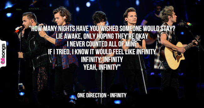 One Direction: le migliori frasi delle canzoni