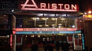 Sanremo 2014 entrata Teatro Ariston