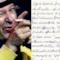 Vasco Rossi, da Facebook una lettera manoscritta ai fan
